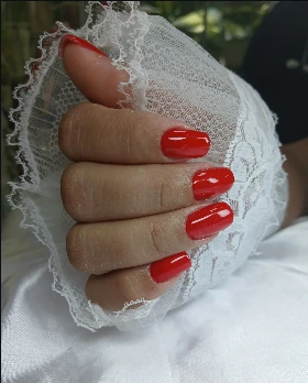 Coloração de cabelo feita no Salu Cabeleireiro
